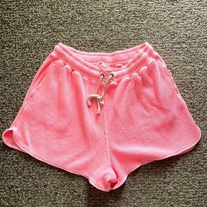 Aerie High Wasted Lumber Jane Waffle Shorts size XL